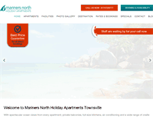Tablet Screenshot of marinersnorth.com.au